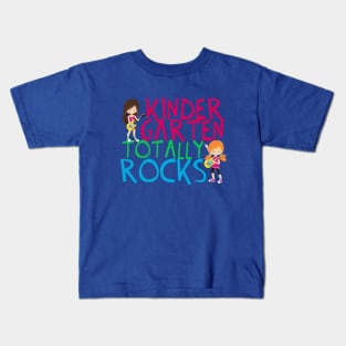 Kindergarten Totally Rocks Kids T-Shirt